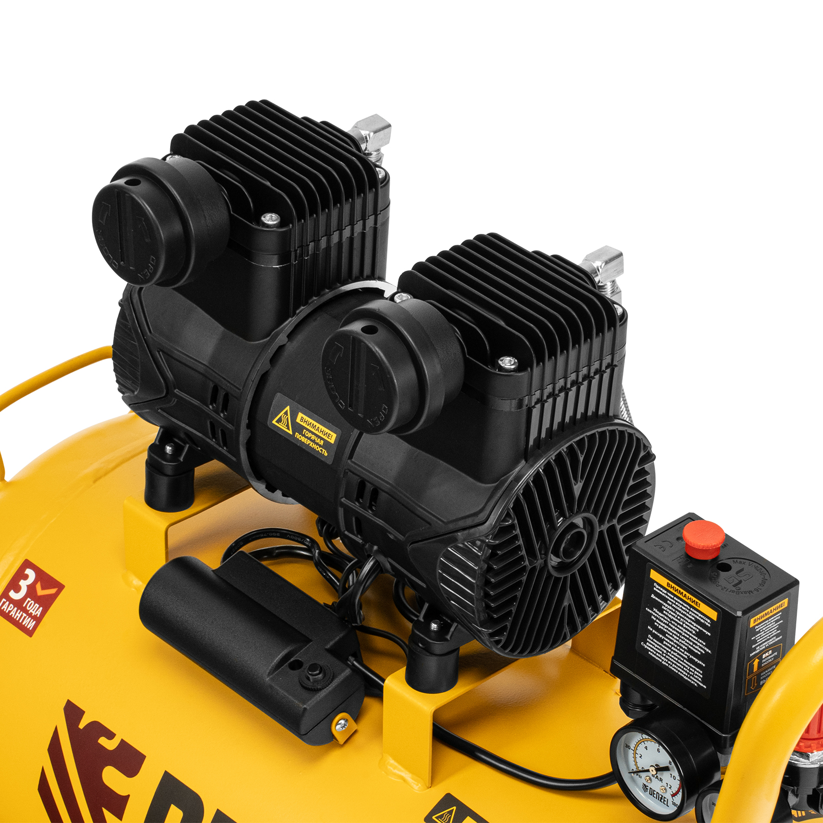 Поршневой компрессор DENZEL DLP-1500/50