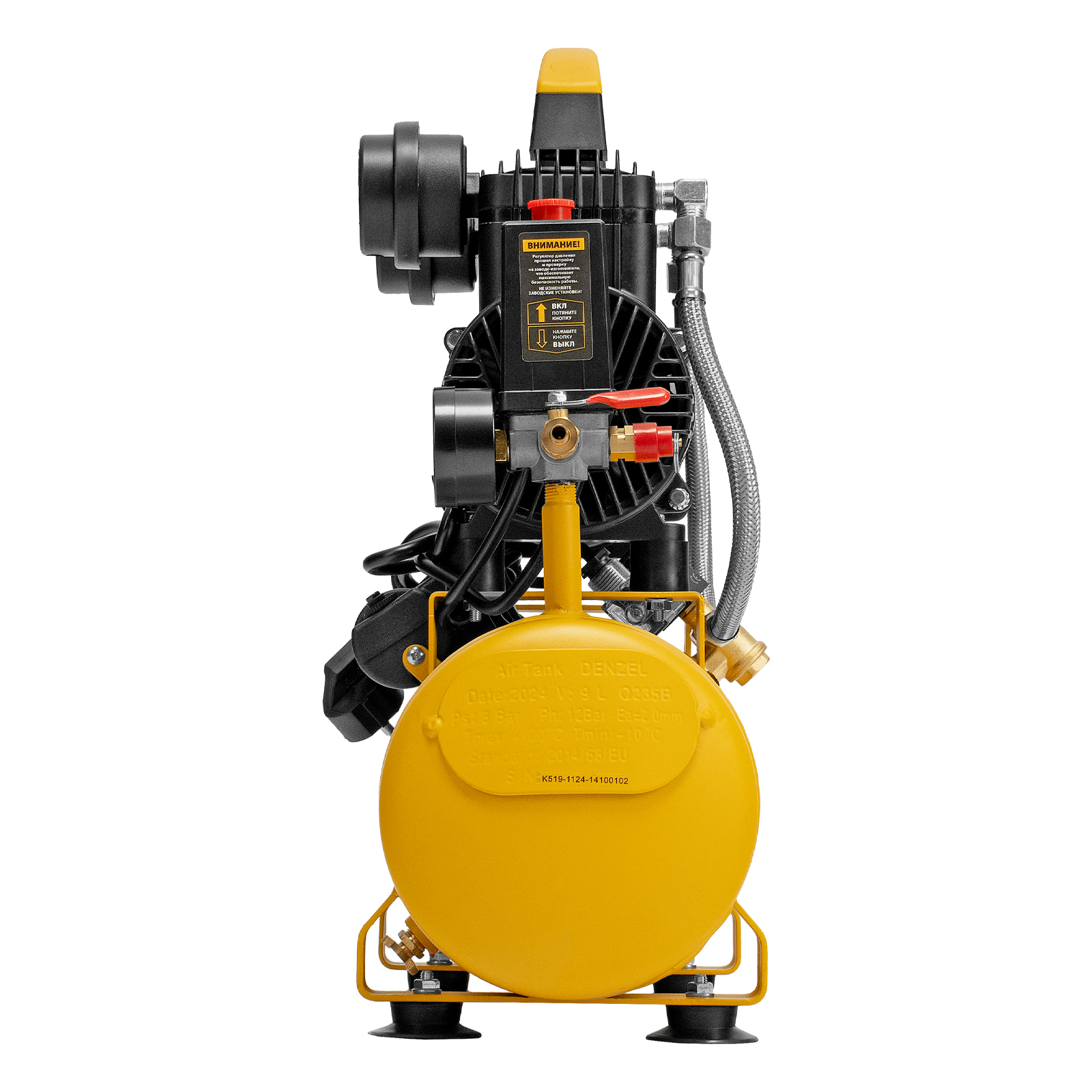 Поршневой компрессор DENZEL DLP-950/10