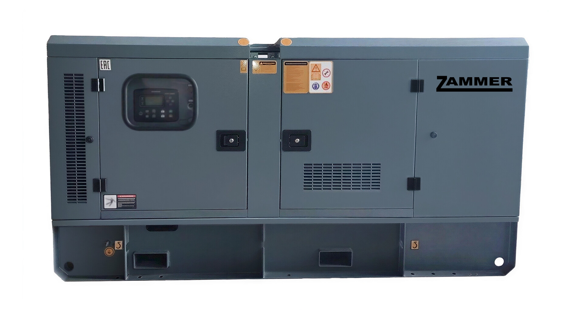 Генератор Zammer AD-450-Т400 Prof 6M33D633E200 в кожухе