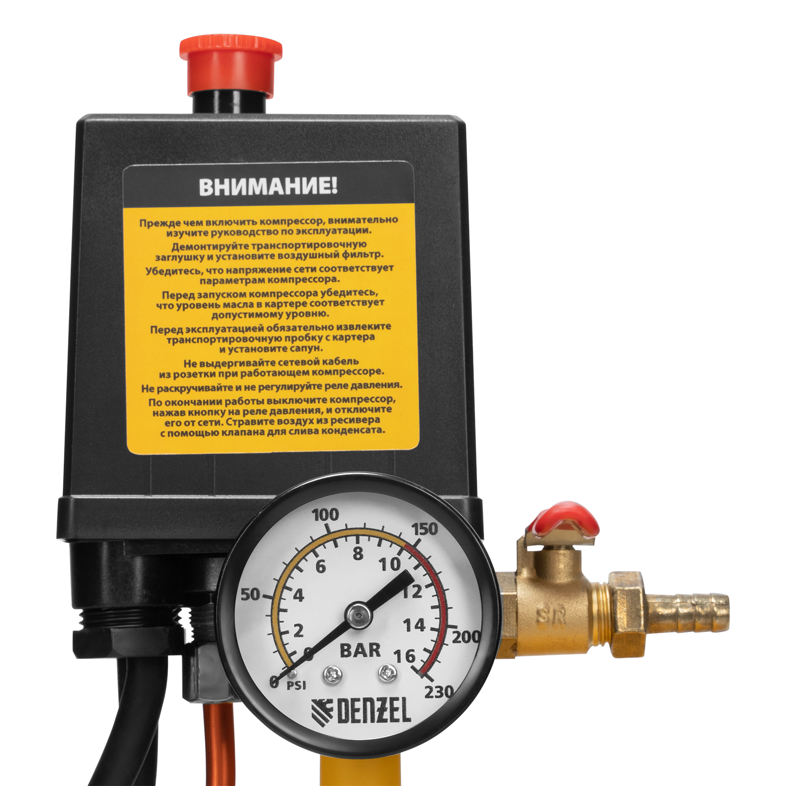 Поршневой компрессор DENZEL BCV2300/100