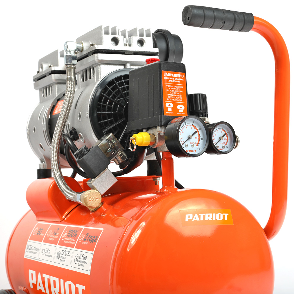 Поршневой компрессор PATRIOT WO 24-260 S