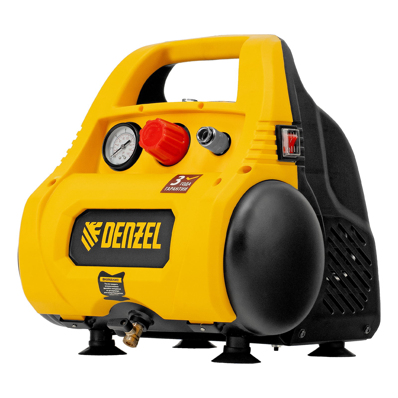 Поршневой компрессор DENZEL РС 1/6-180