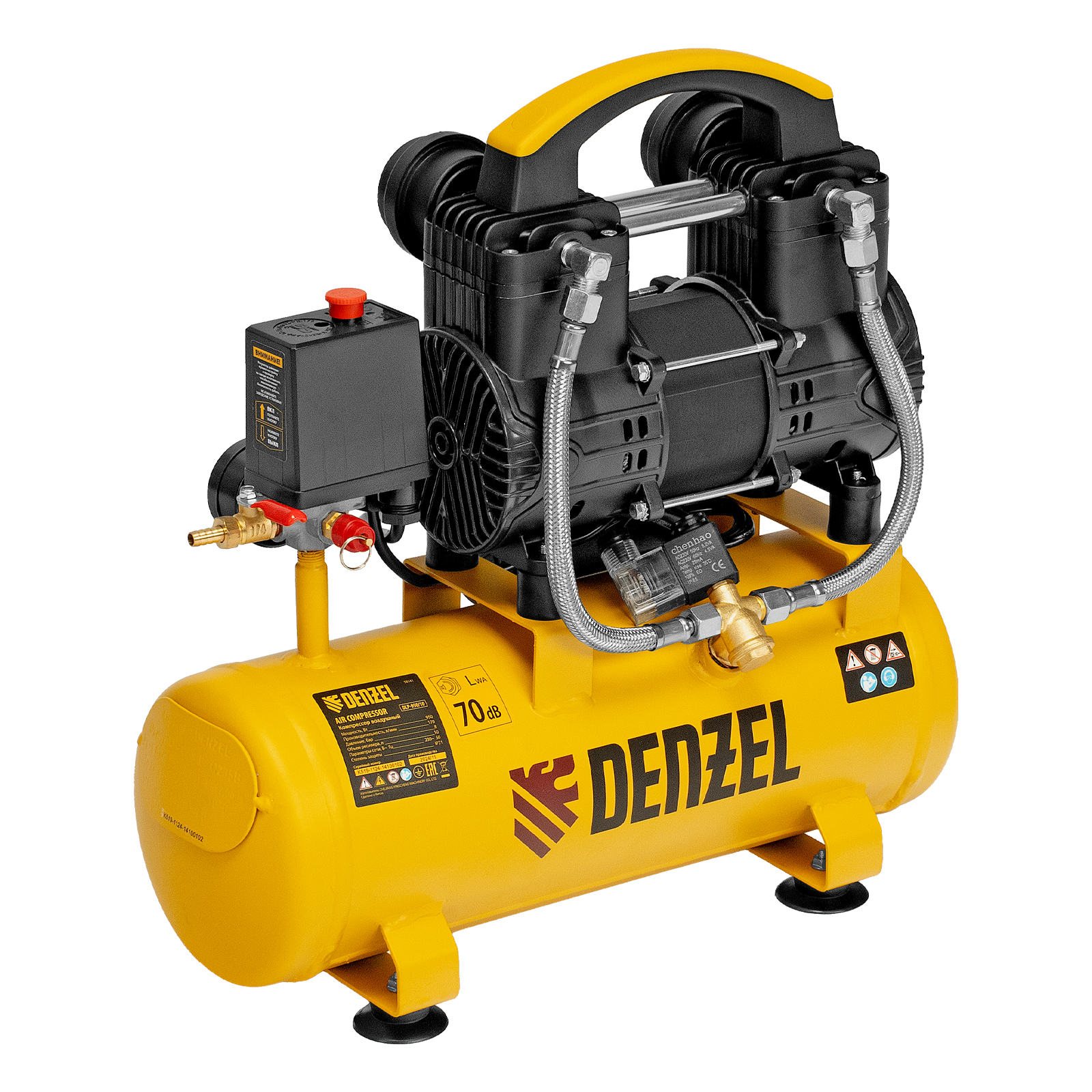 Поршневой компрессор DENZEL DLP-950/10