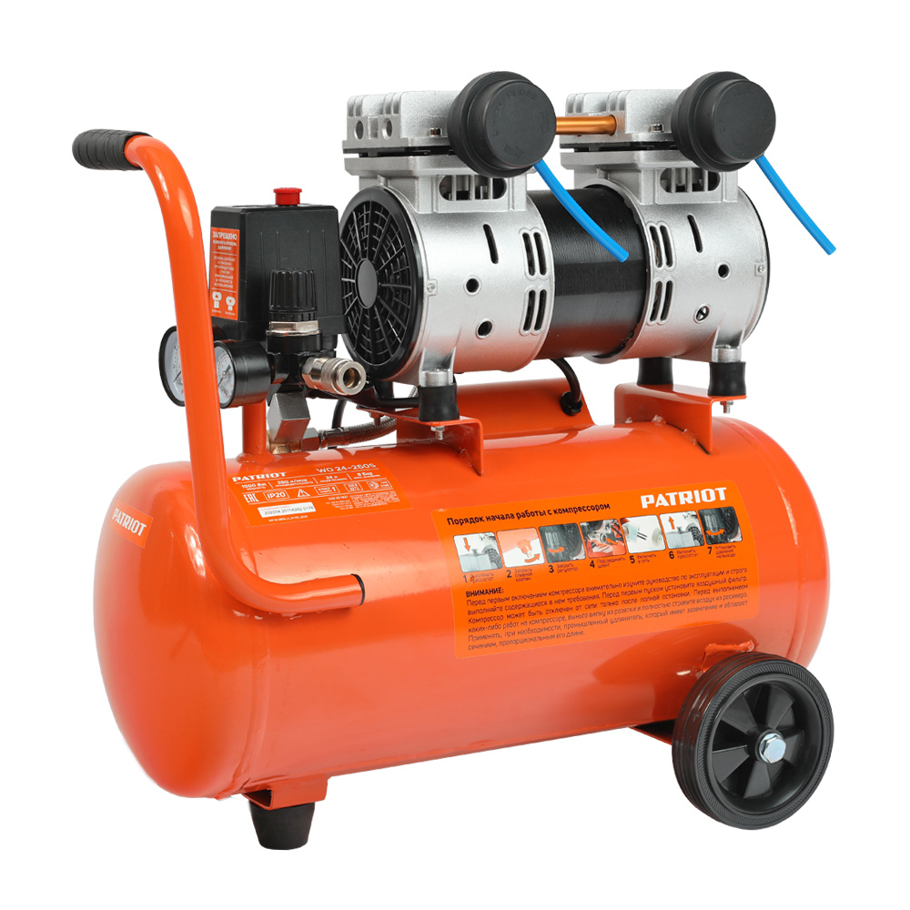 Поршневой компрессор PATRIOT WO 24-260 S