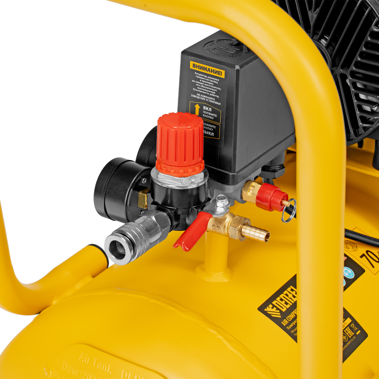 Поршневой компрессор DENZEL DLP-1500/50