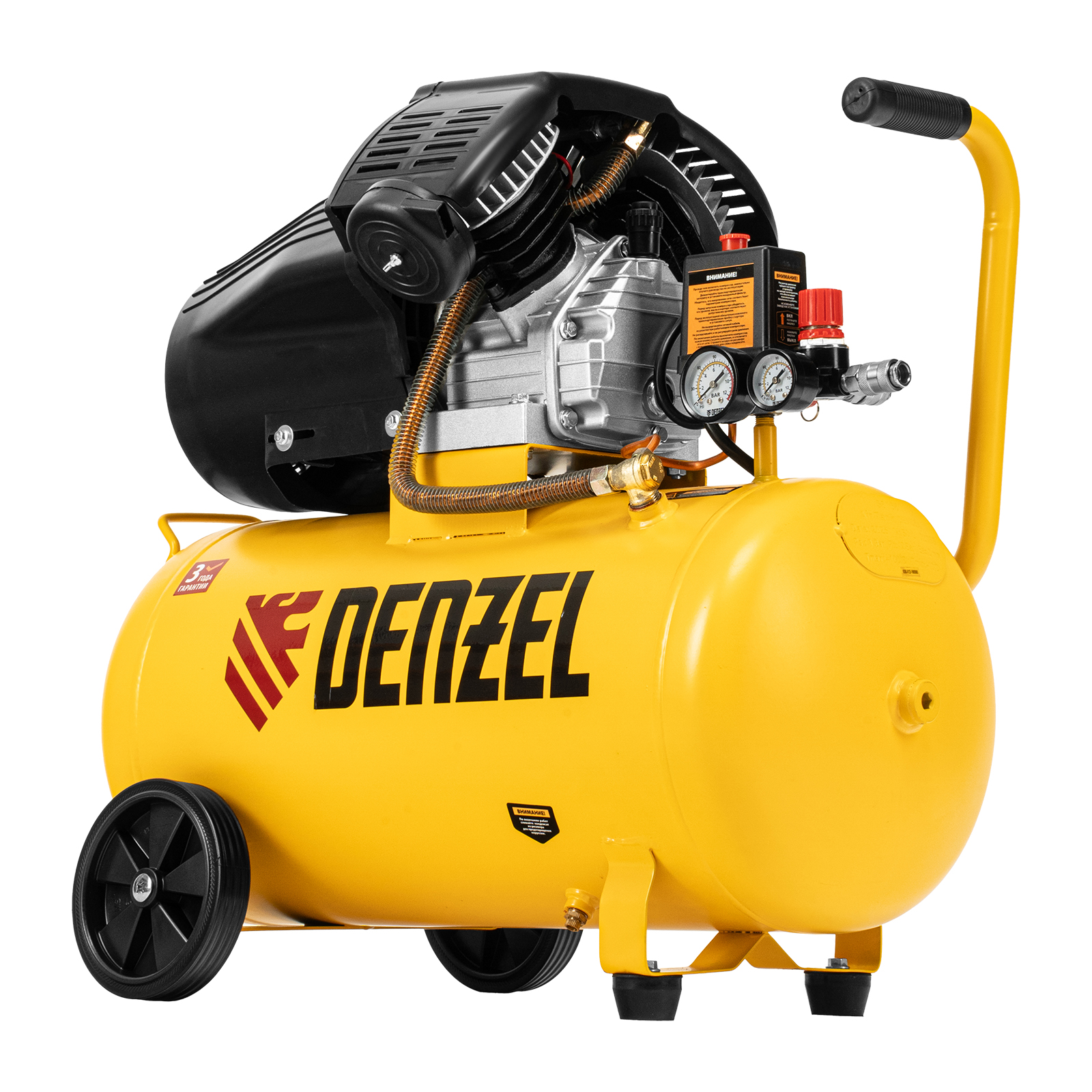 Поршневой компрессор DENZEL DCV1800/50