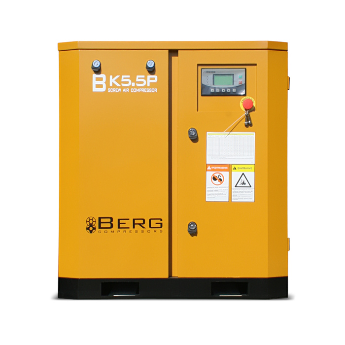 Винтовой компрессор Berg ВК-5.5Р 7 (IP55)