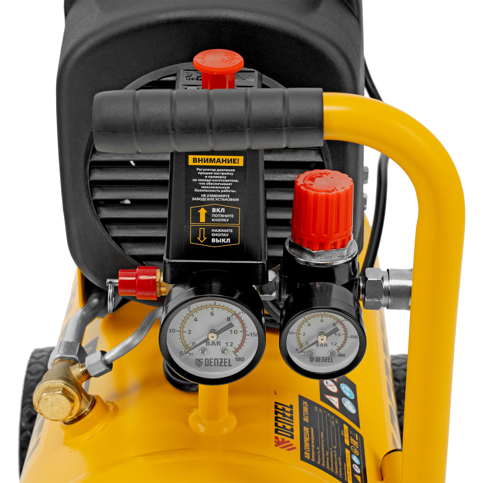 Поршневой компрессор DENZEL DLC1300/24