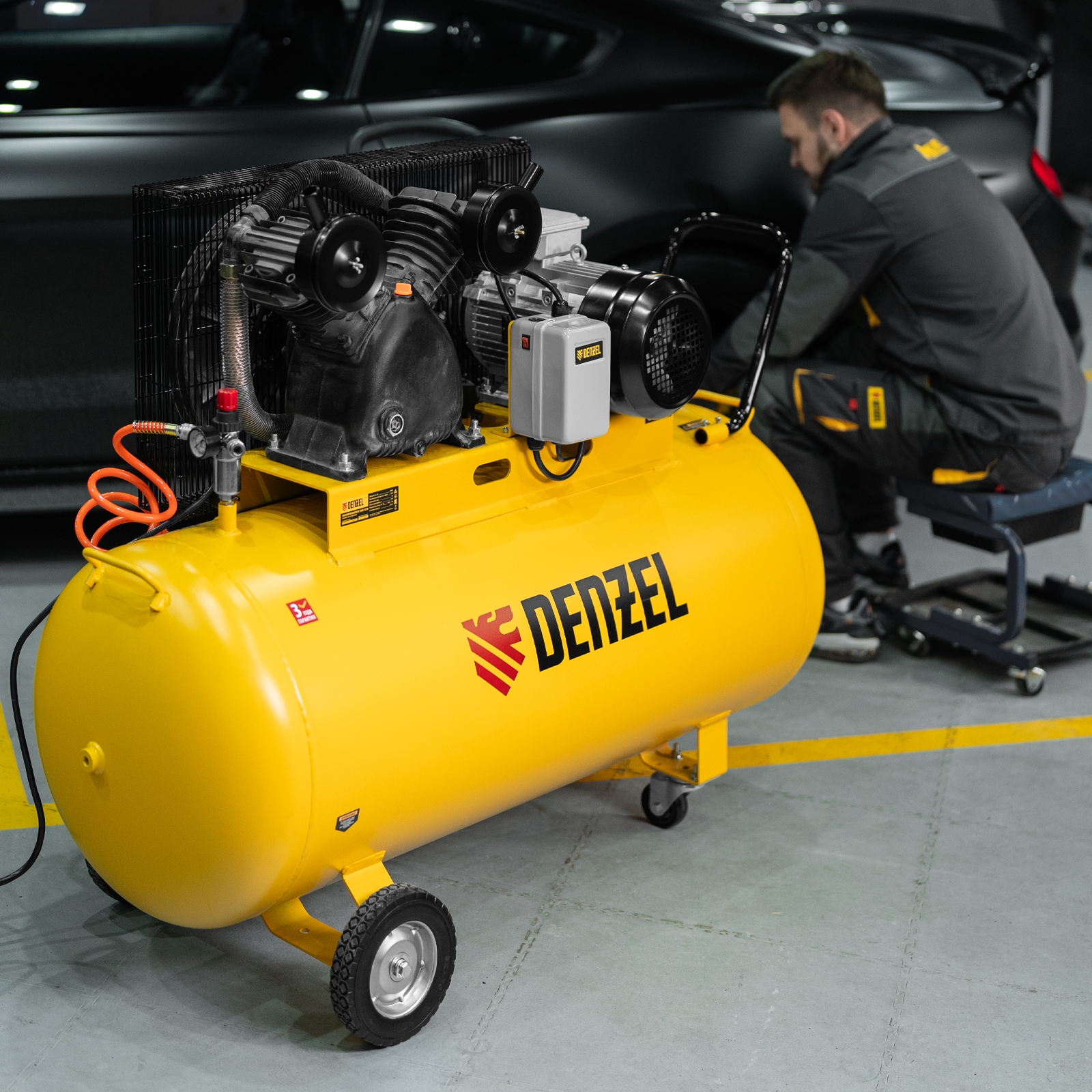 Поршневой компрессор DENZEL BCV 5500-T/270