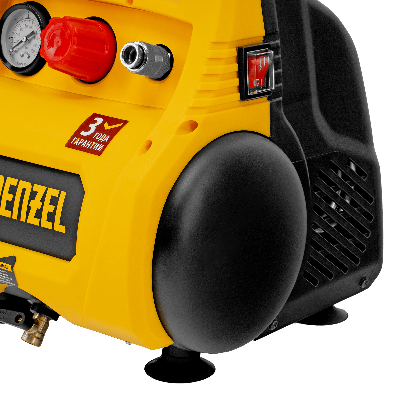 Поршневой компрессор DENZEL РС 1/6-180
