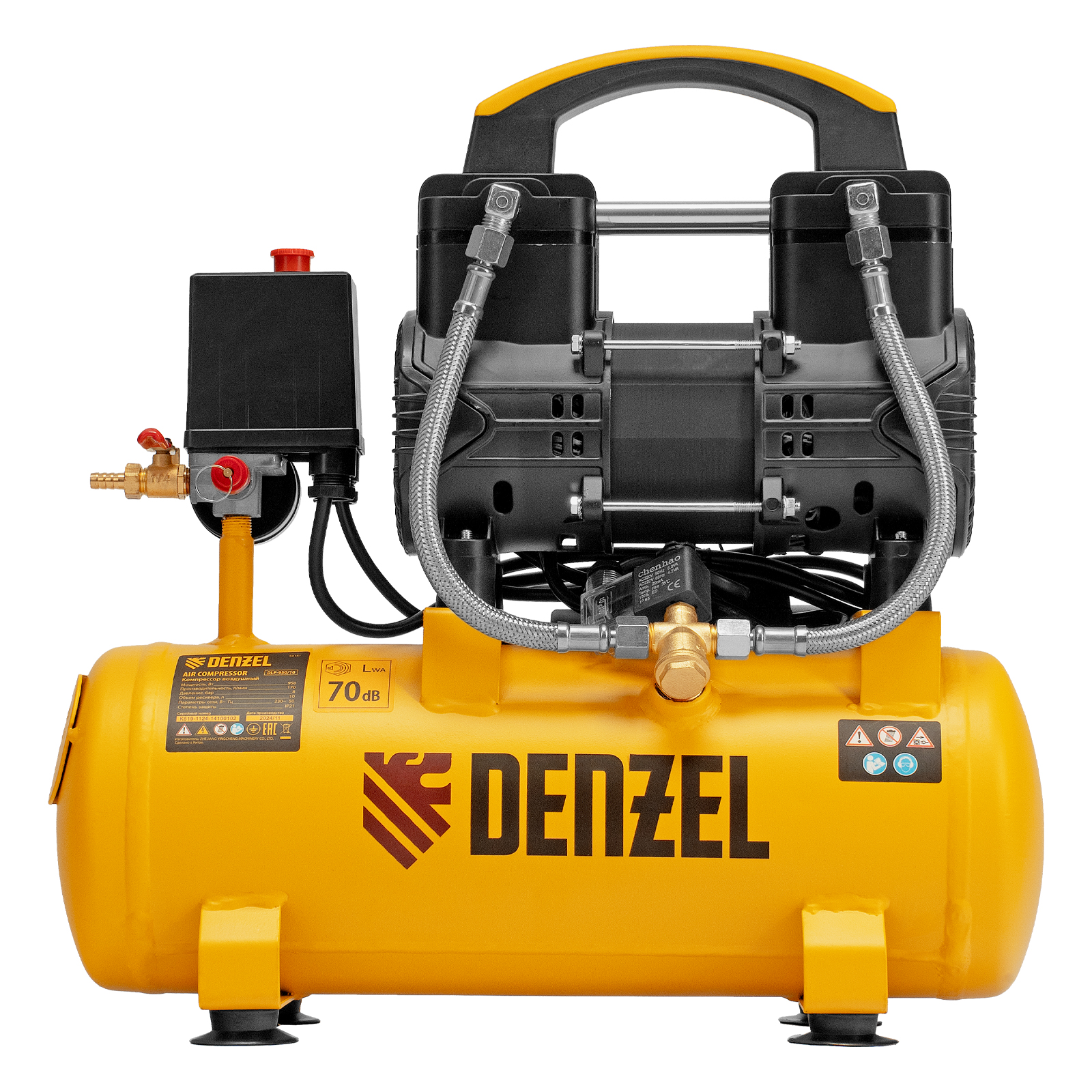 Поршневой компрессор DENZEL DLP-950/10