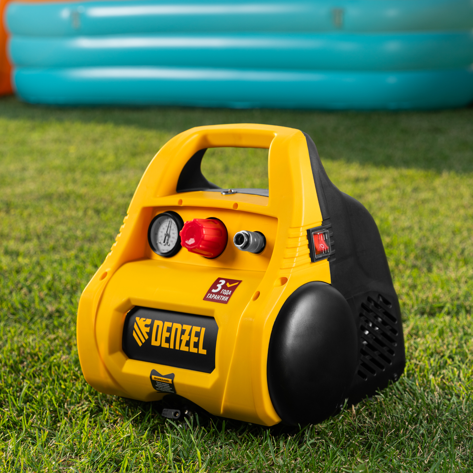 Поршневой компрессор DENZEL РС 1/6-180