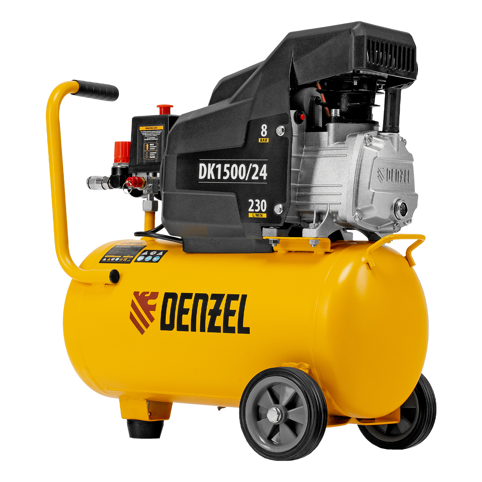 Поршневой компрессор DENZEL DK1500/24