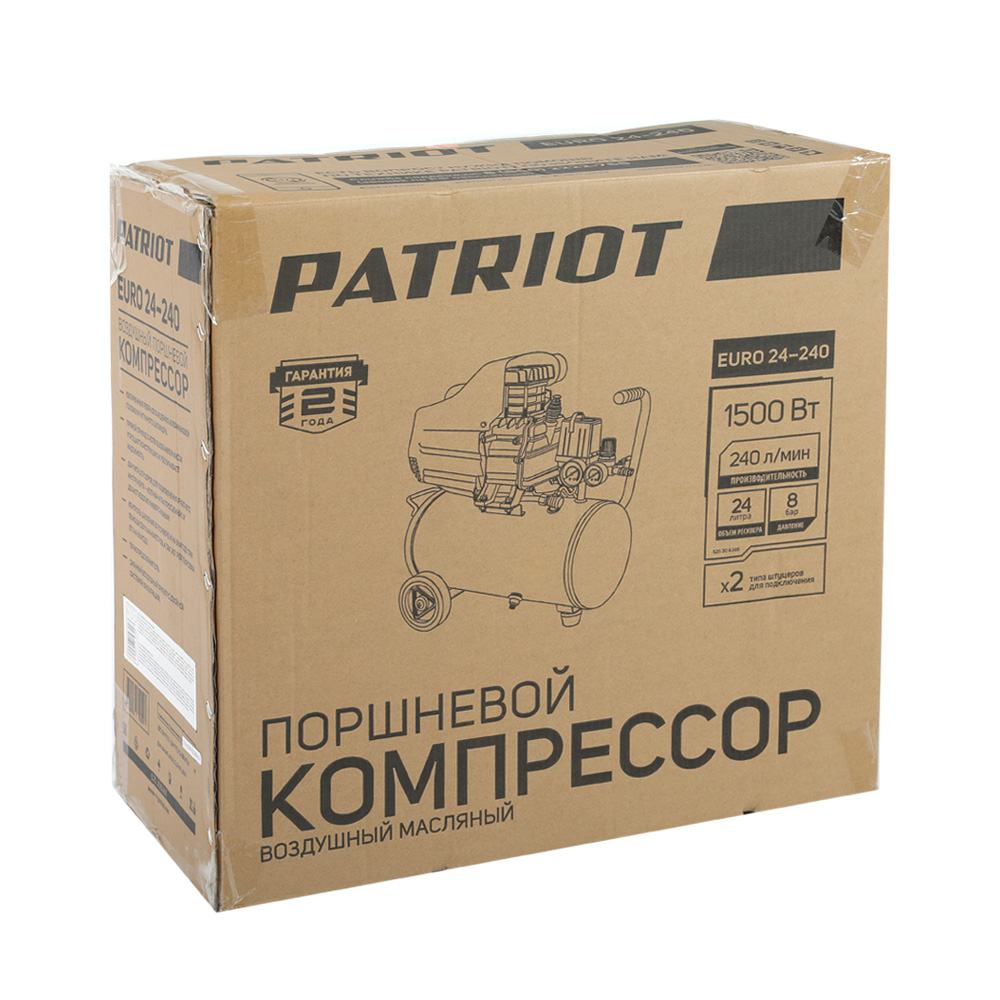 Поршневой компрессор PATRIOT EURO 24-240