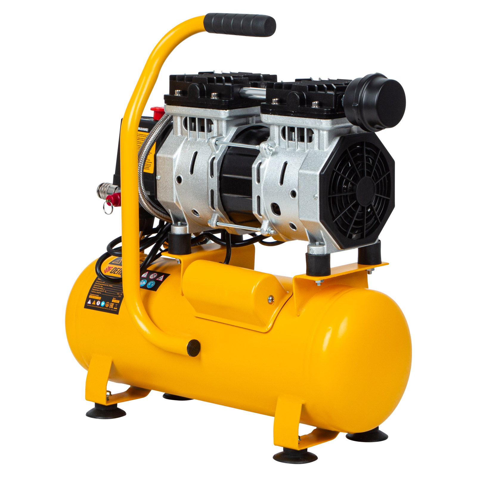 Поршневой компрессор DENZEL DLS650/10