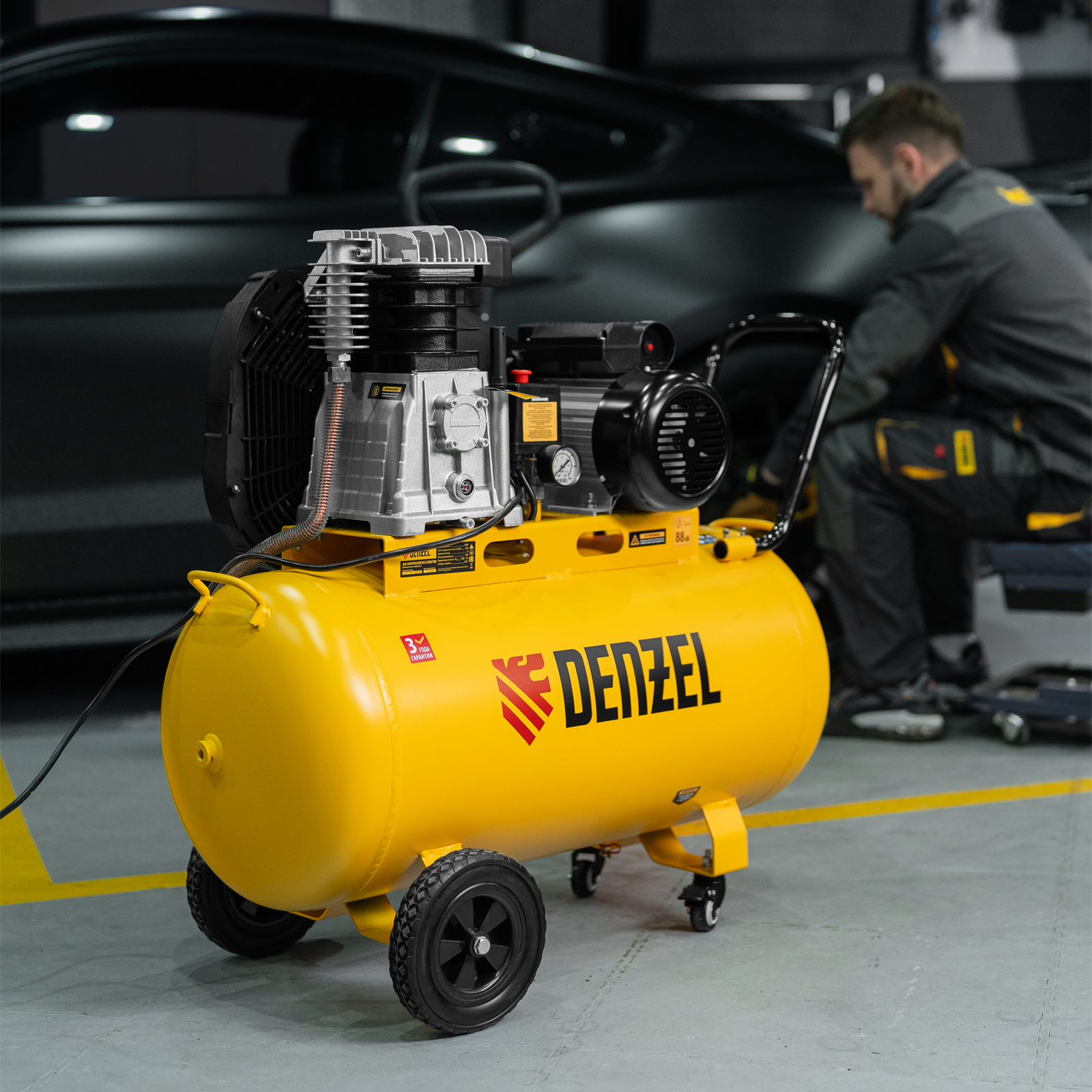 Поршневой компрессор DENZEL BCI 2200/100