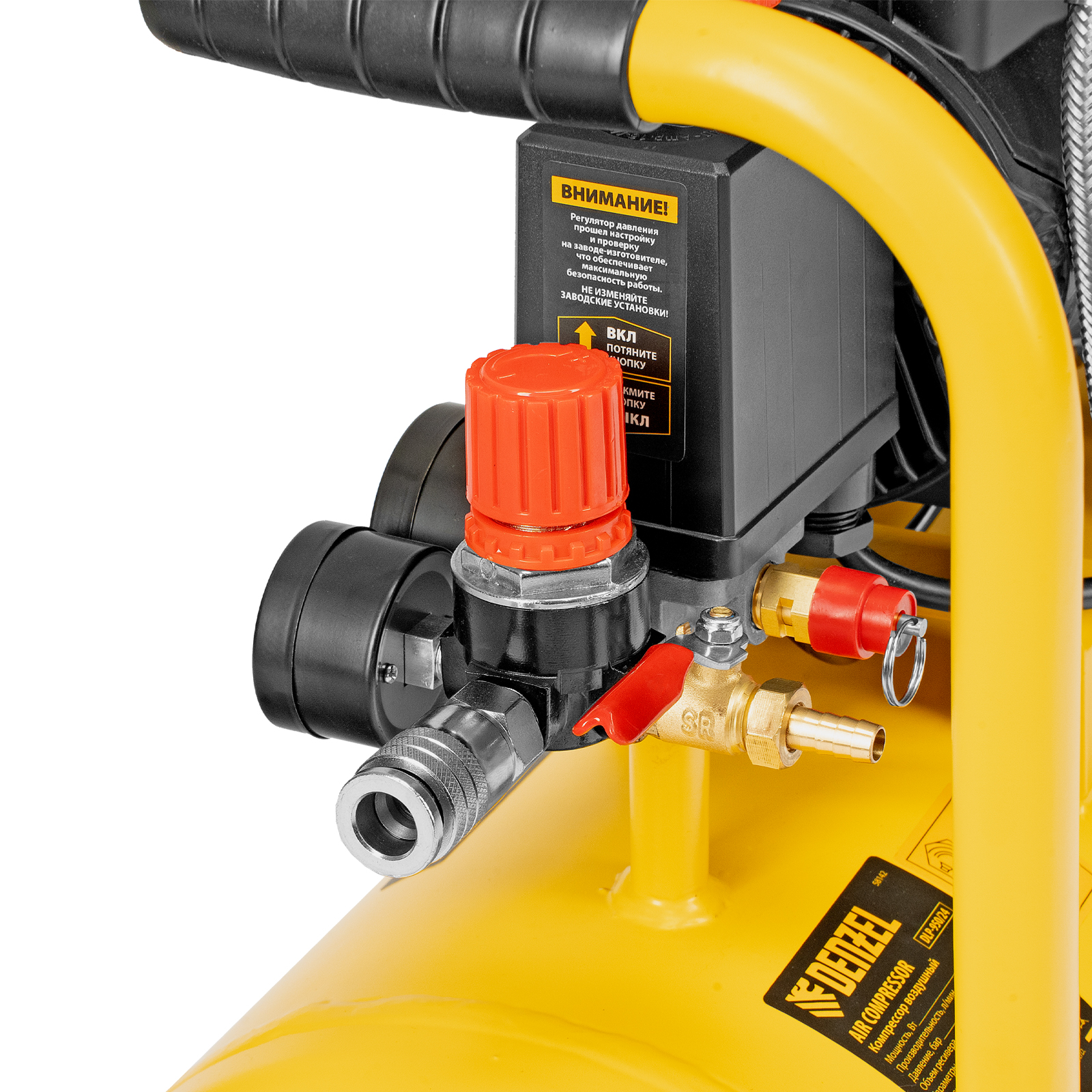 Поршневой компрессор DENZEL DLP-950/24