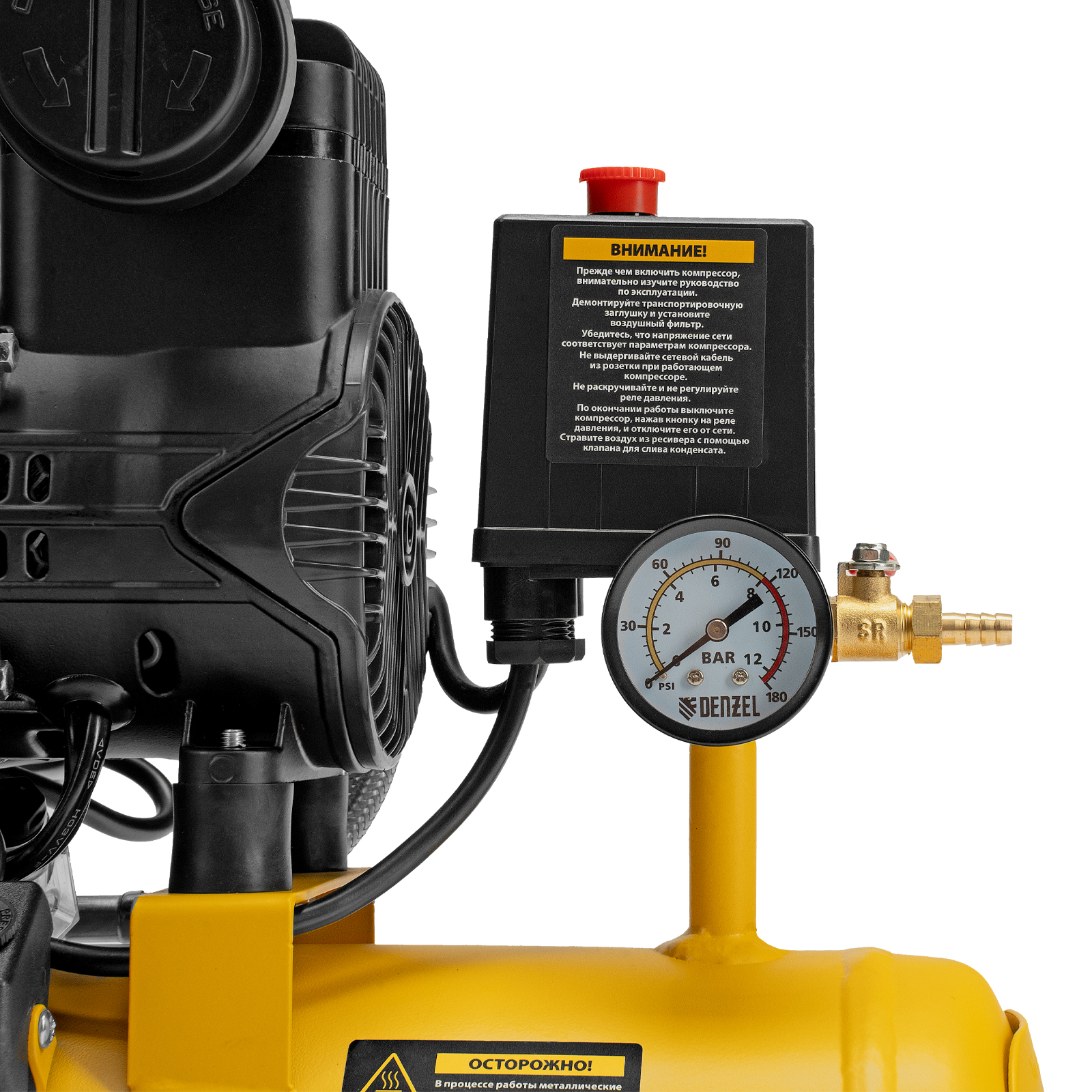 Поршневой компрессор DENZEL DLP-950/10