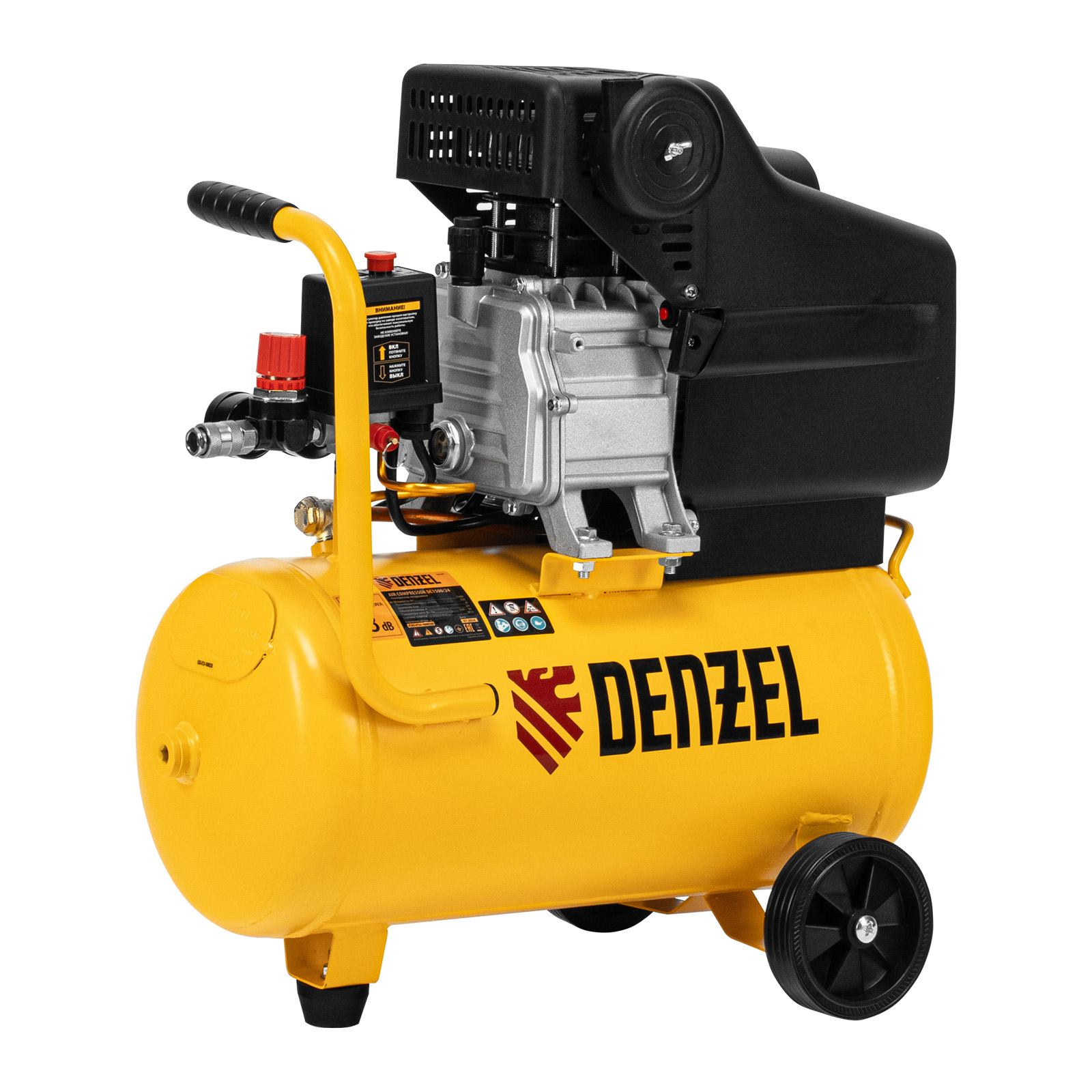 Поршневой компрессор DENZEL DC1500/24