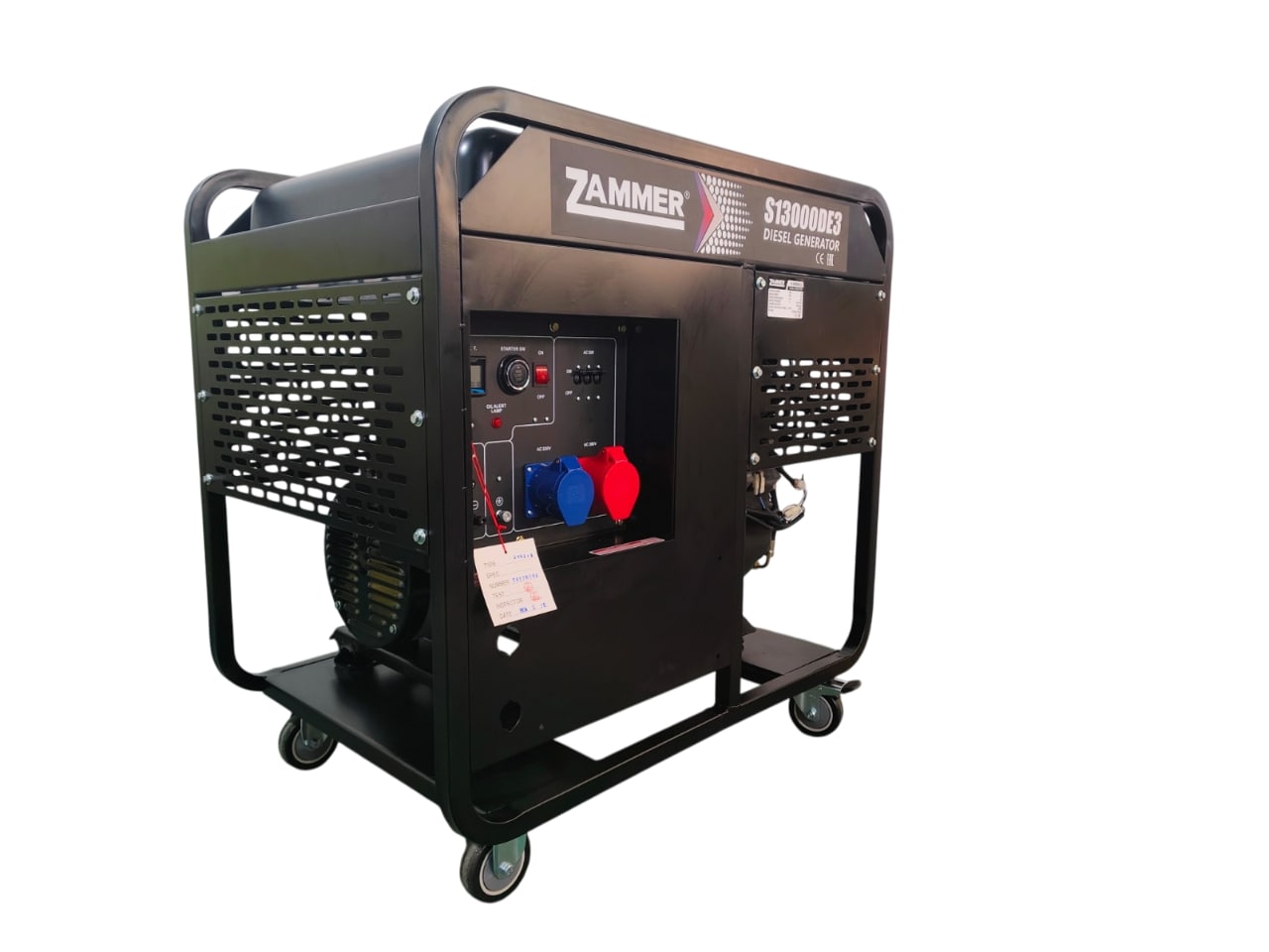 Генератор Zammer S13000DE3 - 11кВт