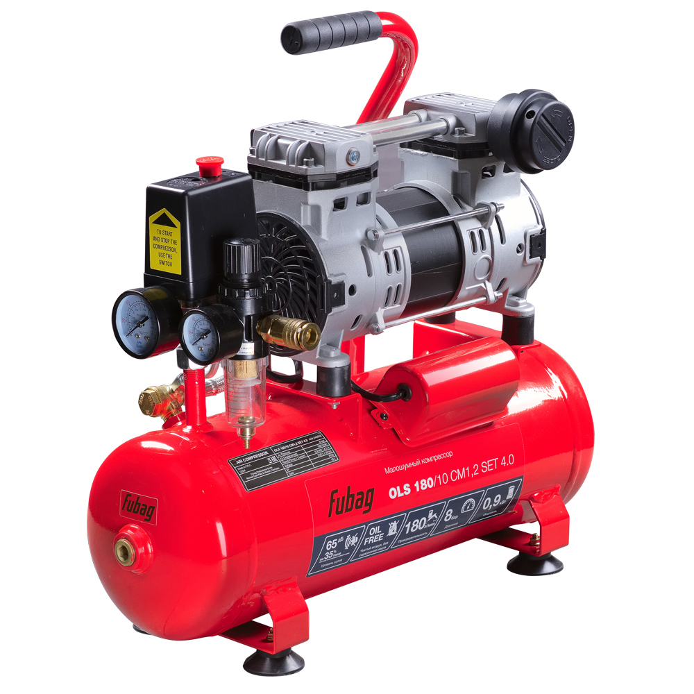 Поршневой компрессор Fubag OLS 180/10 CM1.2 SET 4.0