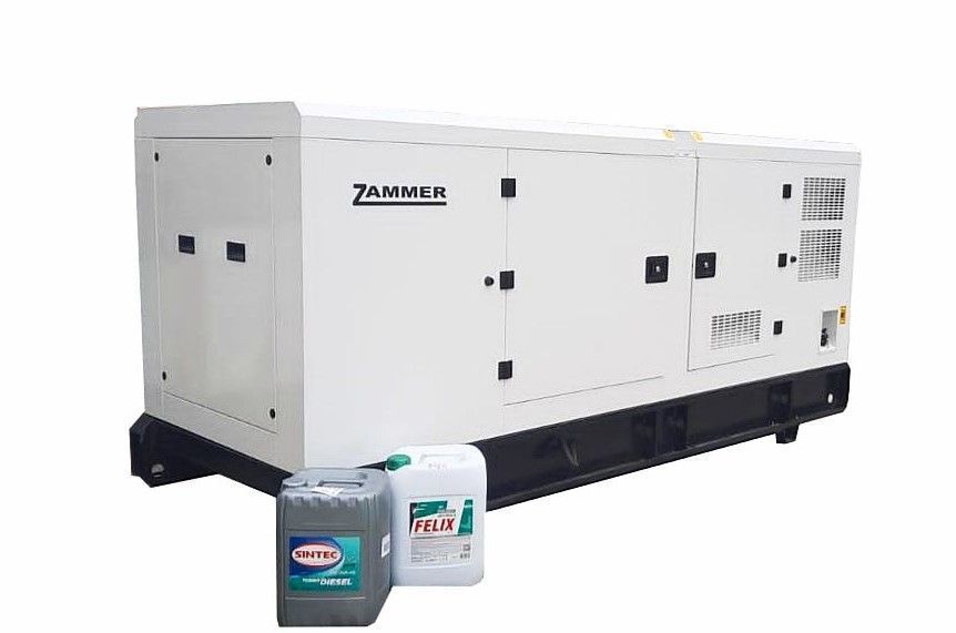 Генератор Zammer AD-12-Т400 в кожухе без АВР