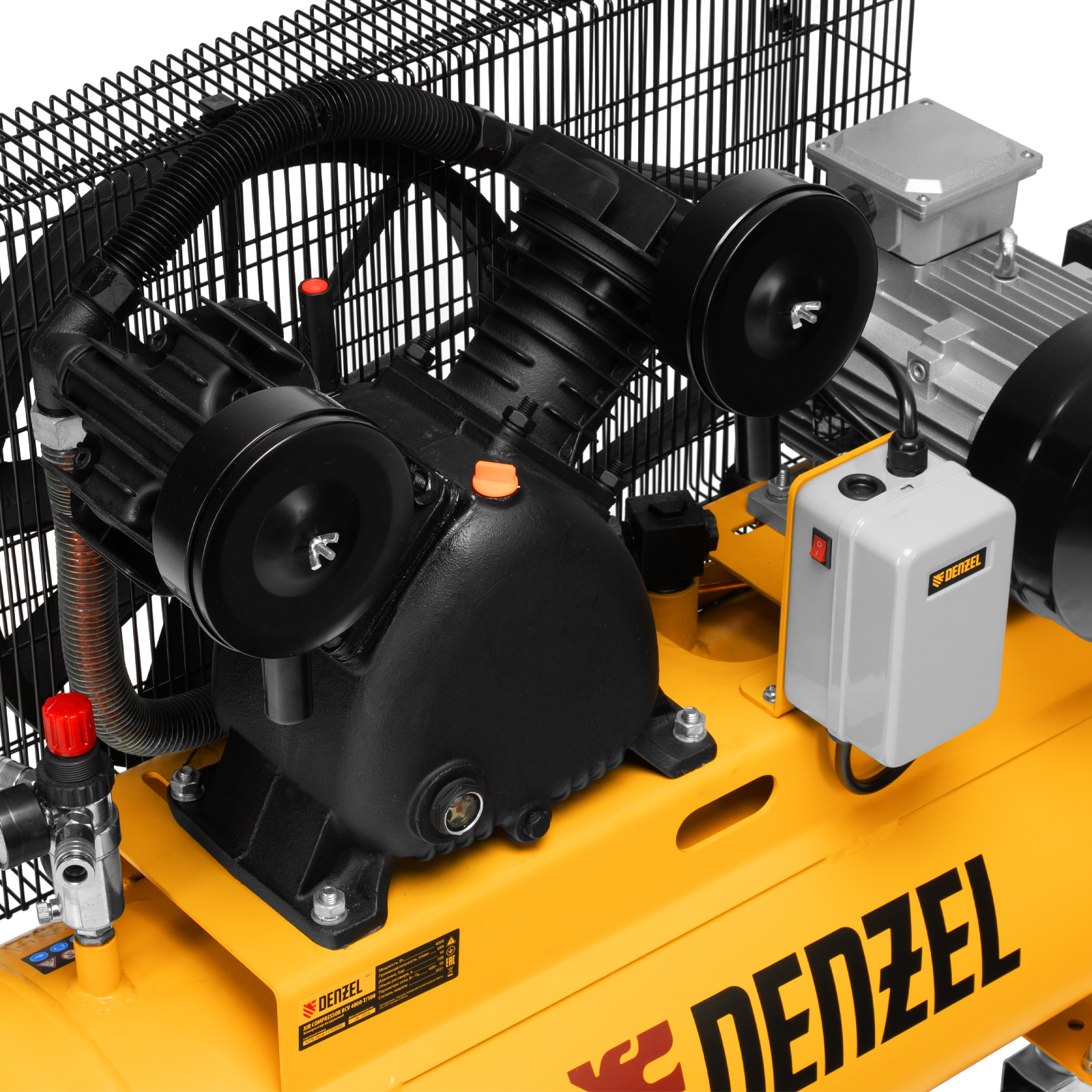 Поршневой компрессор DENZEL BCV 4000-T/100