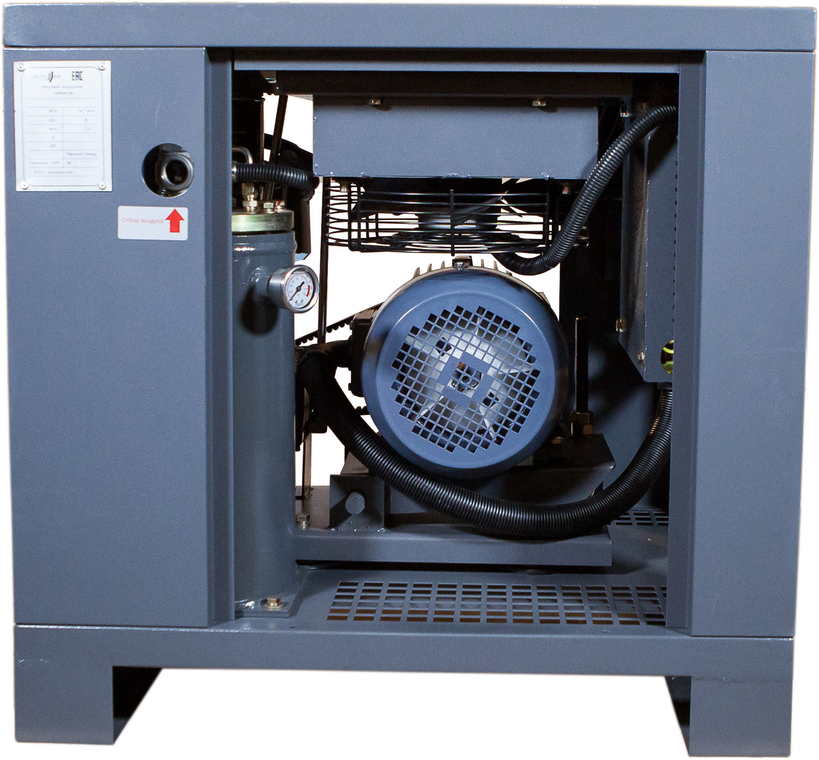 Винтовой компрессор CrossAir CA15-10RA IP23