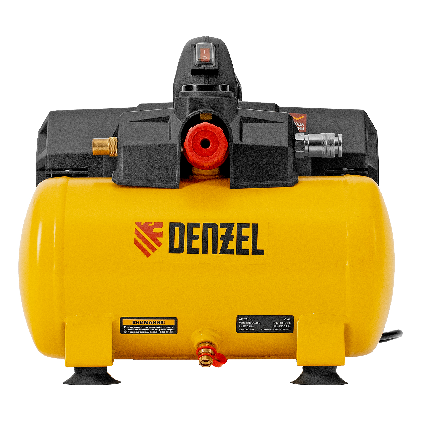 Поршневой компрессор DENZEL DLS750/6