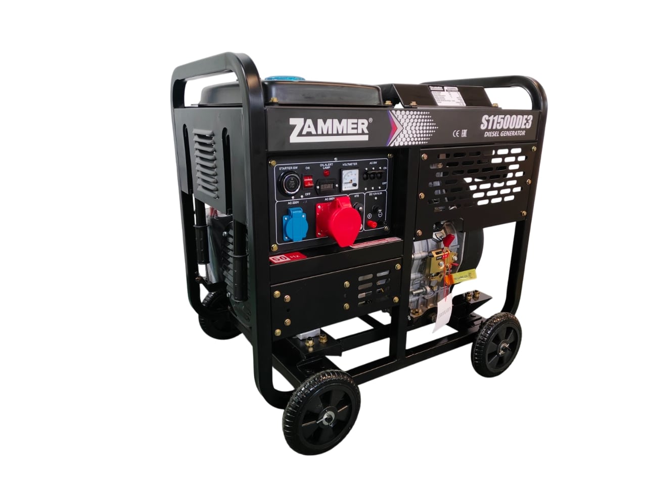 Генератор Zammer S11500DE3 - 9,5кВт