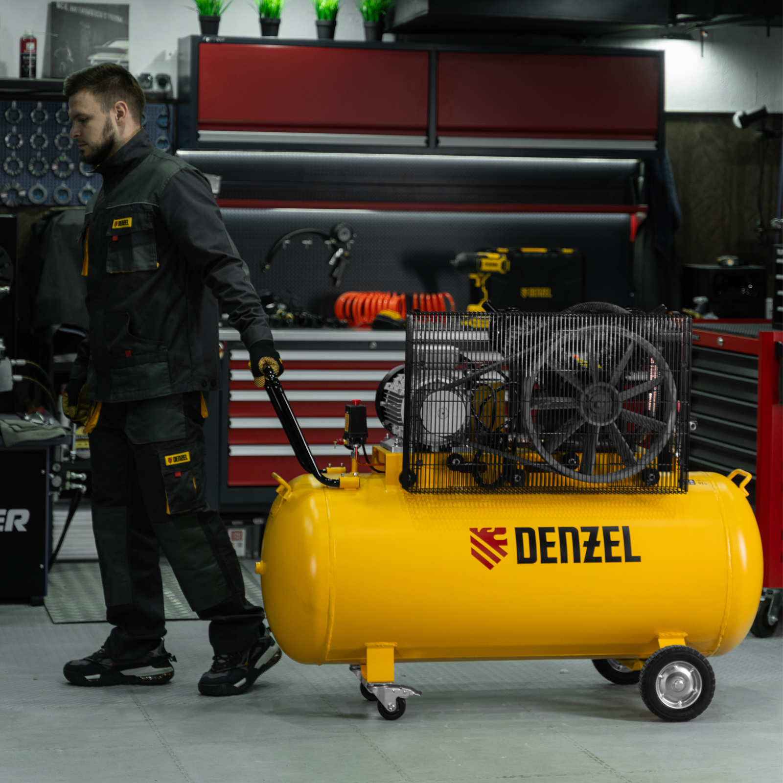 Поршневой компрессор DENZEL BCV 5500-T/270