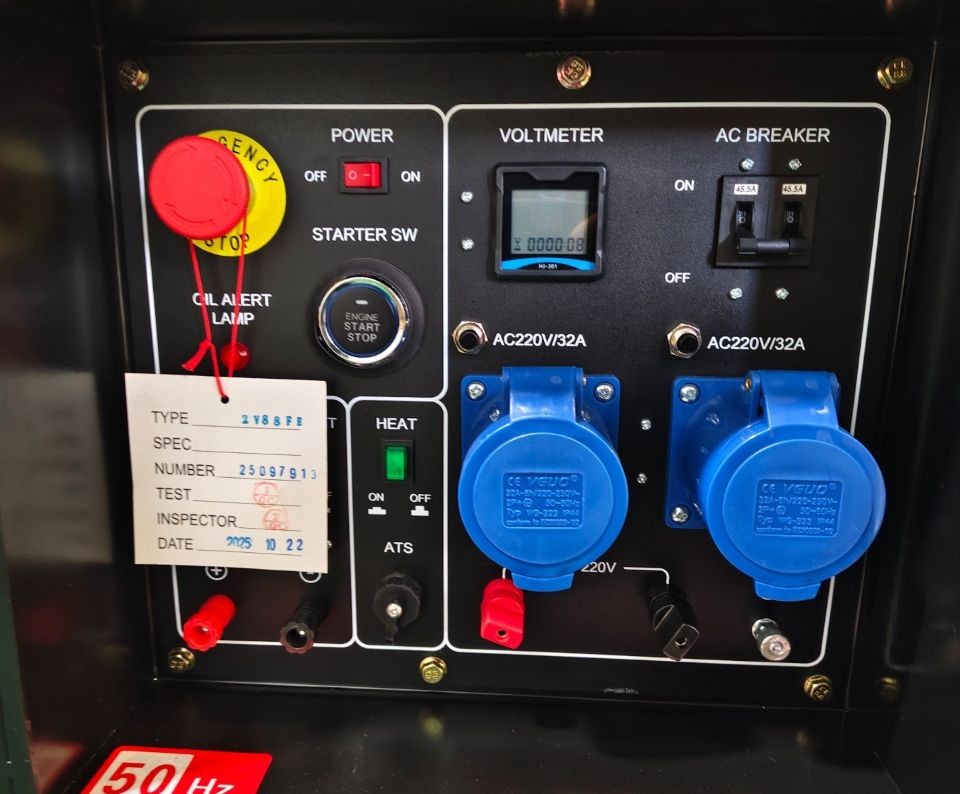 Генератор Zammer S12000DE