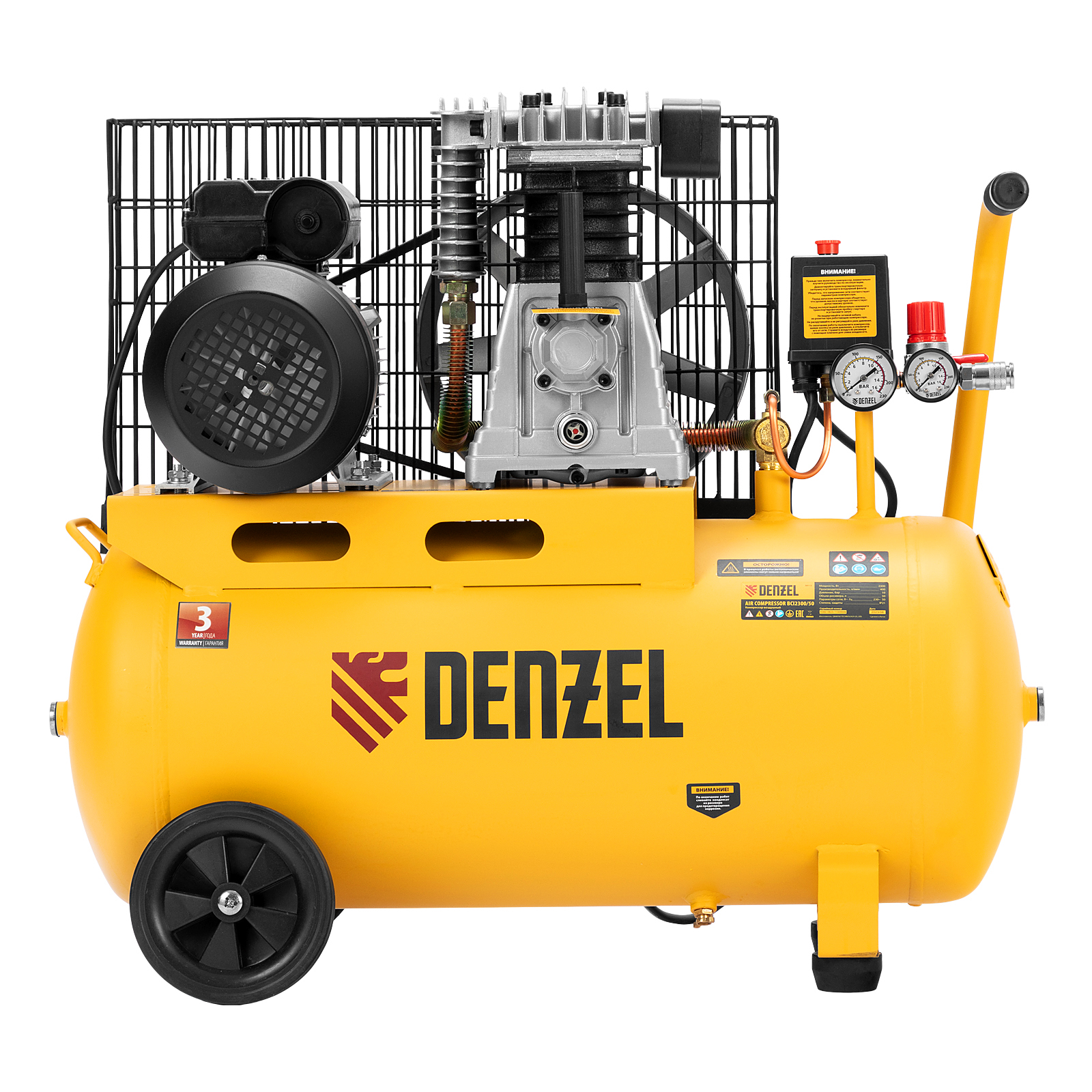 Поршневой компрессор DENZEL BCI2300/50