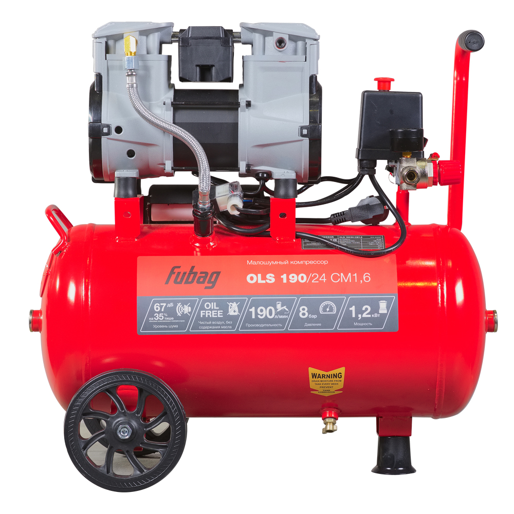 Поршневой компрессор Fubag OLS 190/24 CM1.6