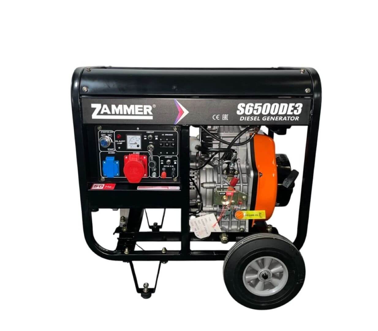 Генератор Zammer ECO S6500DE3
