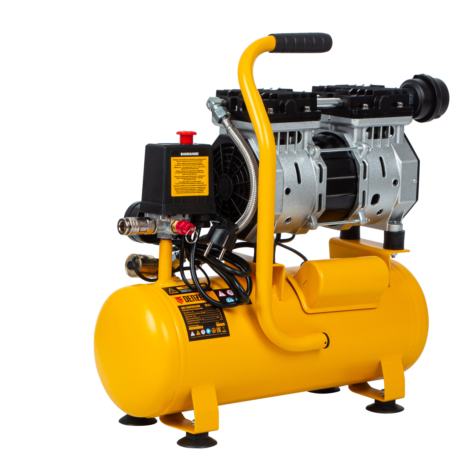 Поршневой компрессор DENZEL DLS650/10