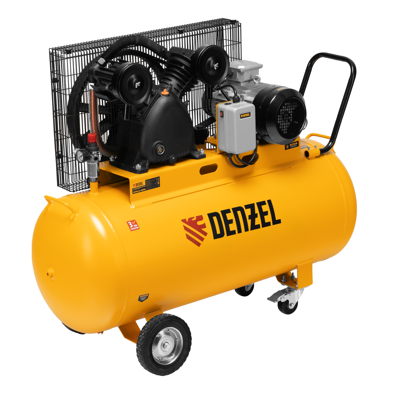 Поршневой компрессор DENZEL BCV 4000-T/200